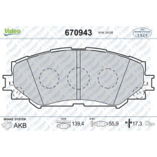 disk fren balata on toyota auris 07-corolla 07-12rav4 iii
