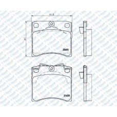 DISK FREN BALATASI ON VW CARAVELLE 2.0 2.5 2.8 1.9D 2.4D 2.5D 90 - 00 TRANSPORTE