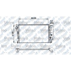 su radyatoru mekanik peugeot 405 ym 1-6 1-8 8v klimali 92- olcu:630x377-5x23