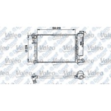 su radyatoru p306-xsara 93-97 18-16i klimali olcu:377561023