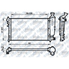 su radyatoru peugeot 106 1-6 gti 00- e-no:732794