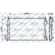 radyator vectra c 1-6 1-8 16v 2002-