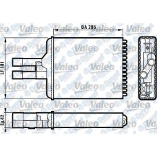 kalorifer radyatoru opel vectra a-b