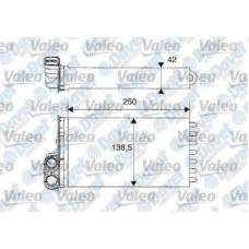 kalorifer radyatoru citroen c2 1-1 1-4 1-6 0903- c3 1-4 16v 1-4hdi peugeot p10