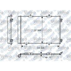 klima radyatoru kondenserpeugeot 207-208-2008- citroen c3-c3 picasso