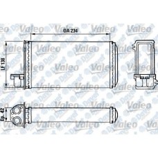 kalorifer radyatoru peugeot p205 1-4 1-6 87-