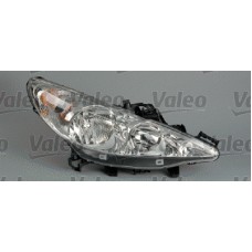 SOL FAR BEYAZ PEUGEOT P207 07 15 ELEKTRİKLİ H7 H1 MOTORLU