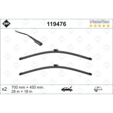 SILECEK SUPURGESI TAKIMI 700mm / 450mm MERCEDES VITO W447 14 SWF