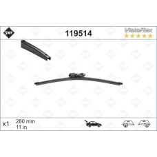 SİLECEK SÜPÜRGESİ ARKA GOLF6-GOLF7-POLO-FABIA 280 mm