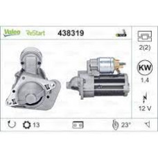 MARŞ MOTORU 1.4 KW 12V START STOPLU ARAÇLAR İÇİN CLIO IV 12 CAPTUR 13 MEGANE III