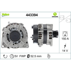 ALTERNATOR 14V 150A MERCEDES W176 W246 C117 X156