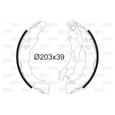 ARKA FREN BALATASI KAMPANA CORSA F 19 C-ELYSEE 12 C3 09 C4 14 301 12 208 12 DS3