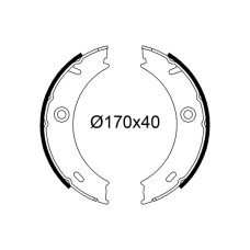 FREN BALATASI ARKA PARK FRENI MERCEDES SPRINTER B901 B904 . VW LT 28-35-46