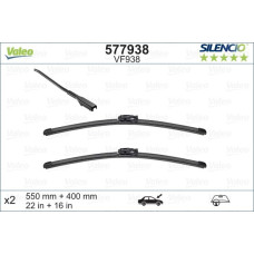 SİLENCİO VF938 X2 550 400MM ÖN LODGY-DOKKER SİLENCİO X-TRM FLAT BLADE MUZ TİPİ S