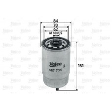 YAKIT FİLTRESİ HYUNDAI ACCENT ERA. GETZ 1.5L D4FA 06-10 / SONATA 2.0L D4EA 06-11