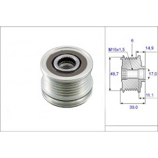 ALTERNATOR KASNAGI MERCEDES W203 W210 W220 W639 B901 B906