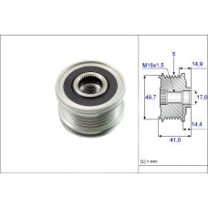 ALTERNATOR KASNAGI MERCEDES W168 W169 W414 . MITSUBISHI COLT 1.5 DID 04 12