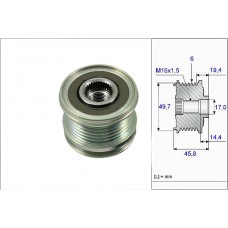 ALTERNATOR KASNAGI MERCEDES W204 W205 C218 W212 W222 X204 W166 C292 W639 W447 B9