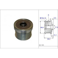 ALTERNATOR RULMANI BMW E81 E87 E30 E46 E90 E91 E92 E60 E64 E65 E84 E83 E70 E86