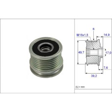 ALTERNATOR KASNAGI MERCEDES W202 W210 W638 B901 B904