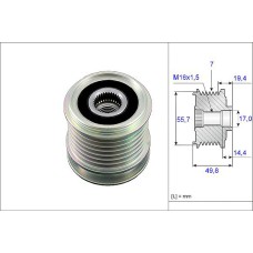 ALTERNATOR KASNAGI MERCEDES W203 S203 CL203 W204 C209 R171