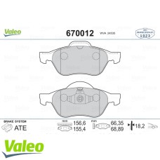 ÖN BALATA MEGANE II 02 SCENIC II 02 CLIO III 05 1.5dCi 1.6 16V 2.0 16V