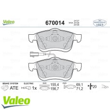 ÖN BALATA FIAT DOBLO III 10 OPEL COMBO 12 1.3D MTJ 1.4 1.6D MTJ 2.0D MTJ TEK FİŞ