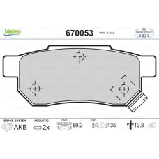 ARKA FREN BALATA HONDA CIVIC 1.6L B16A2 VTEC 16v 160hp EK4 kasa 96-98 / JAZZ 1.4