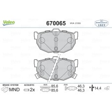 ARKA BALATA HYUNDAI ELENTRA II-III KIA CERATO 1.5 CRDİ NISSAN MAXIMA III 583022F