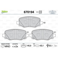 ÖN FREN BALATASI FIAT 500X 14 JEEP RENEGADE 14 COMPASS 20 1.3D MTJ 1.3TB 1.4 1.6