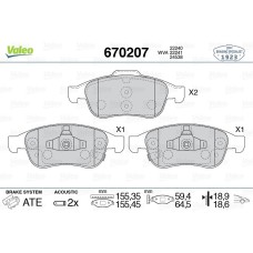 ÖN BALATA FIAT 500X 15 JEEP RENEGADE SUV 14