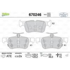 ARKA FREN BALATASI GALAXY III 15 MONDEO V 14 EDGE 15 19 FOCUS IV 17 KUGA III 19