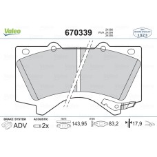 ÖN FREN BALATA TOYOTA LAND CRUISER 4.5L 1VD-FTV VDJ200 dizel D4-D 08- 4.6L UZJ20