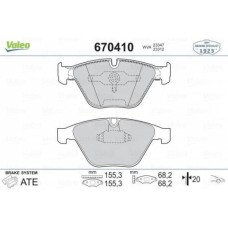 ÖN BALATA BMW E90 E91 E92 3 SERİSİ 05 E60 E61 5 SERİSİ 03 E63 E64 E65 E66 E67 E8