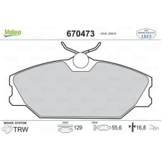 ÖN FREN BALATASI RENAULT MEGANE 99 LAGUNA 95 SCENIC 99 LOGAN 06 SAFRANE 96 00