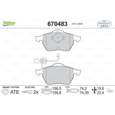 ÖN BALATA FİŞLİ PASSAT 96-01 A6 94-97 100 AVANT 1.8-2.0-2.5-2.6 TDI 16V GDB1049