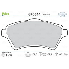 ÖN BALATA FREELANDER 1.8 16V 00 06 2.0TD4 00 06 2.5 V6 00 06 RANGEROVER 3.0TD6 0