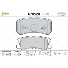 ARKA BALATA P4008 12 C4 1.6HDİ 12 PAJERO II 01-07 10 AXS 10 OUTLANDER 07 12 GRAN