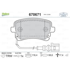 ARKA BALATA TRANSPORTER T5 T6 04 GDB1557 FİŞLİ