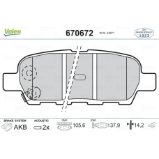ARKA BALATA NISSAN XTRAIL 2.0-2.2DCI 01 INFINITI FX35 3.5 03 FX45 4.5 03 GRAND V