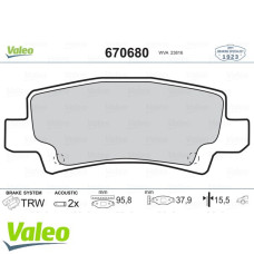 ARKA FREN BALATA TOYOTA COROLLA 1.4L 1.6L 4ZZ-FE 3ZZ-FE ZZE120 ZZE121 VVTi 02-06