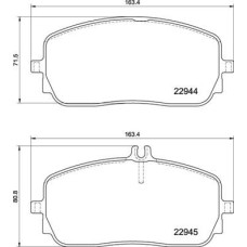 FREN BALATASI ON MERCEDES W177 V177 W247 C118 X118 H247 X247 V167