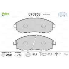 ÖN BALATA STAREX 2.4I-2.5D 97 2.4I-2.5TCI-2.5 CRDI 98 H1 2.4 MPI 4WD-2.5 D/TD-2.