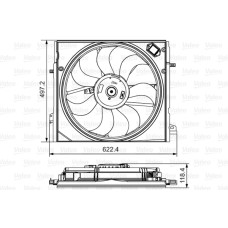 FAN MOTORU KADJAR 1.5DCI-1.6DCI-1.6DCI 4x4 15