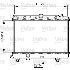 x RADYATÖR ROVER 220 D/SD/ SDI 95-00 618İSİ 96-99 620İ 93-96 620Sİ 93-99 25 2.0İ