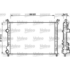 RADYATÖR PALIO 1.2-ALBEA 1.6 AC KLİMASIZ MEK 530x379x22