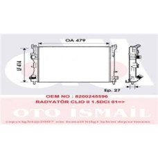 MOTOR SU RADYATÖRÜ RENAULT CLIO II 98>05 SYMBOL 00> SYMBOL II 08> 1.5DCI MT AC M