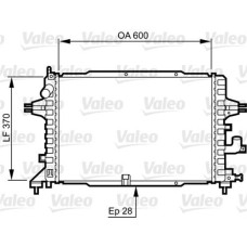 RADYATÖR ASTRA H 1.3-1.7-1.9 CDTİ 04 ZAFIRA 1.7-1.9 CDTI 05 AC KLİMASIZ-KLİMALI