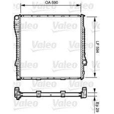 MOTOR SU RADYATORU BMW M54 M57 M62 E53 03 06