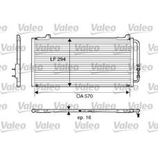 KLİMA RADYATÖRÜ ROVER 200 95-00 400 95-00 25 99-05 45 00-05 CABRIOLET 1.6 96-99